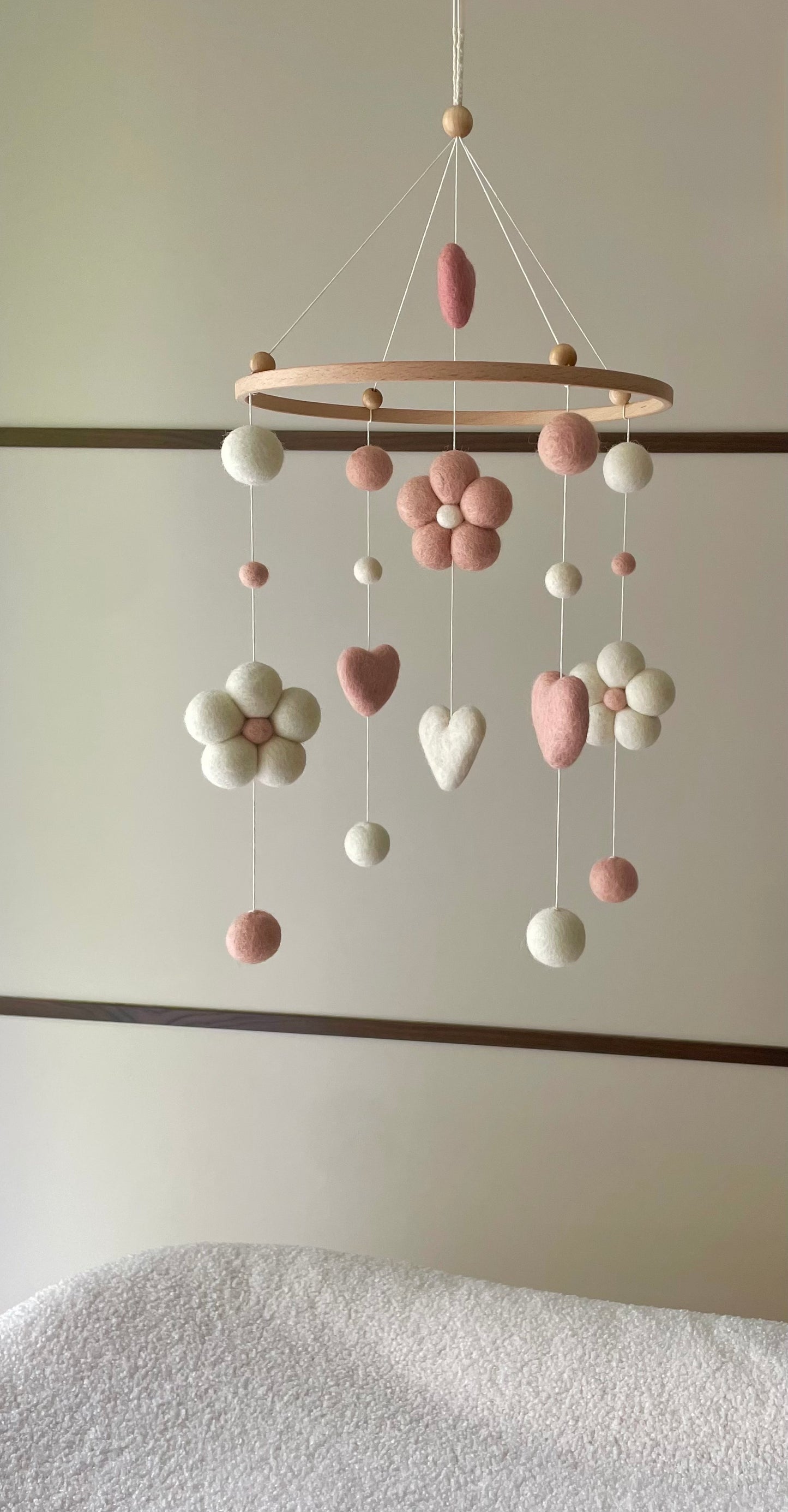 Baby Mobile aus Filz – Handgemacht