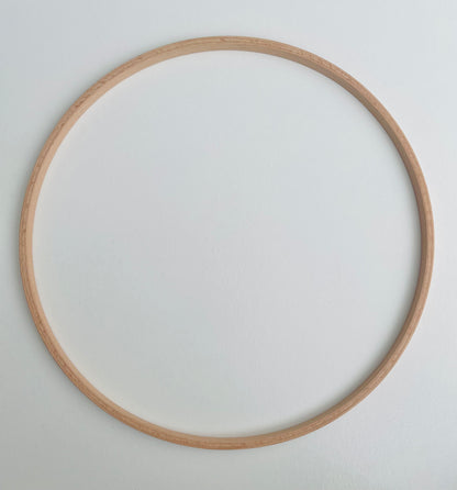 Holzringe natur – ideal für Babymobile & Makramé ø 22 und 23 cm
